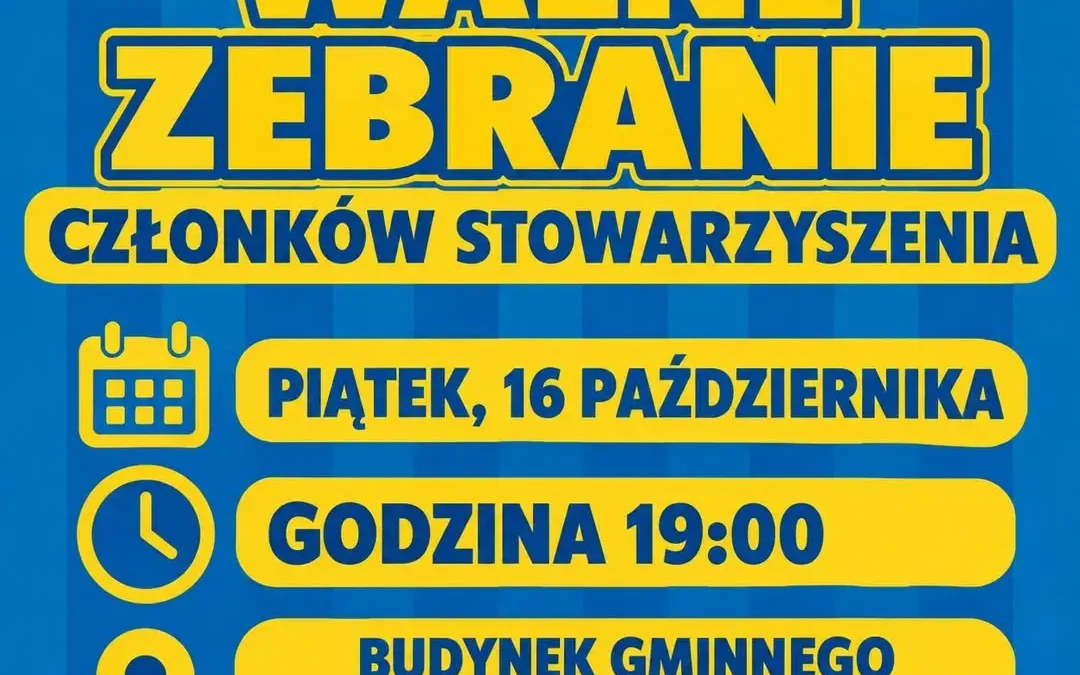 Walne zebranie członków Stowarzyszenia Regionalne Centrum Rozwoju i Integracji Europejskiej Powiatu Brzeskiego