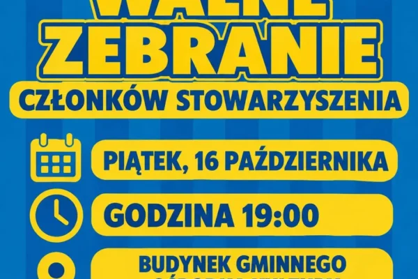 Walne zebranie członków Stowarzyszenia Regionalne Centrum Rozwoju i Integracji Europejskiej Powiatu Brzeskiego