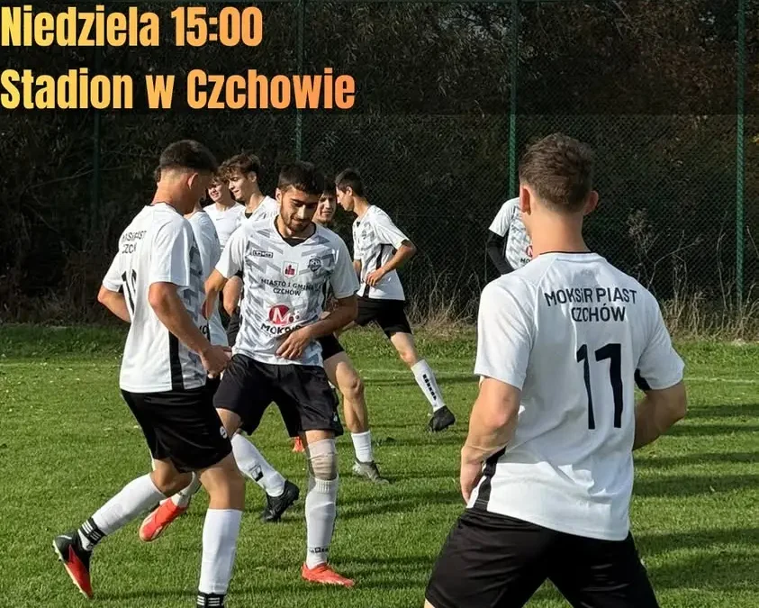 Piast Czchów kontra Zryw Wielka Wieś – hit B-klasy w niedzielę o 15:00
