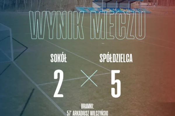 Sokół Borzęcin przegrywa ze Spółdzielcą Grabno 2:5 w 10. kolejce ligi okręgowej