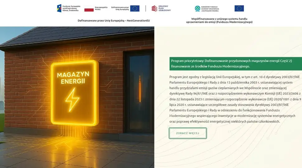 Nawet 19 tys. zł na przydomowy magazyn energii – ruszył nabór wniosków
