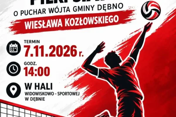 III Niepodległościowy Turniej Piłki Siatkowej w Dębnie – zapisy do 2 listopada
