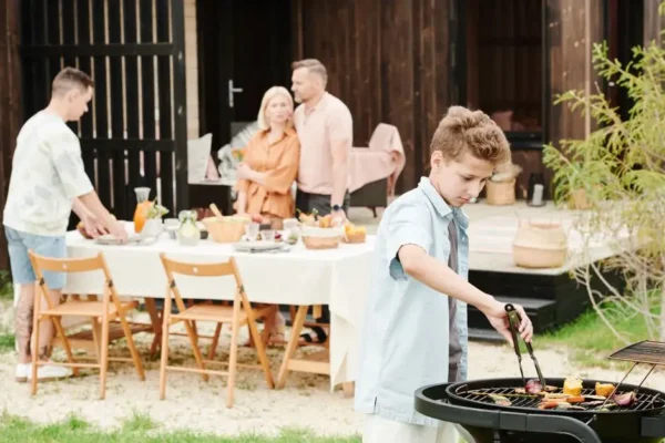Klasa 4a ze szkoły w Woli zorganizowała integracyjny grill